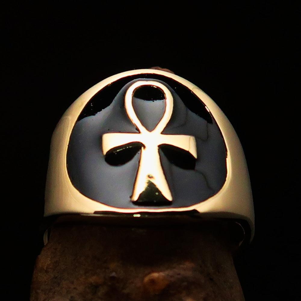 Bague Croix Ankh Egyptienne