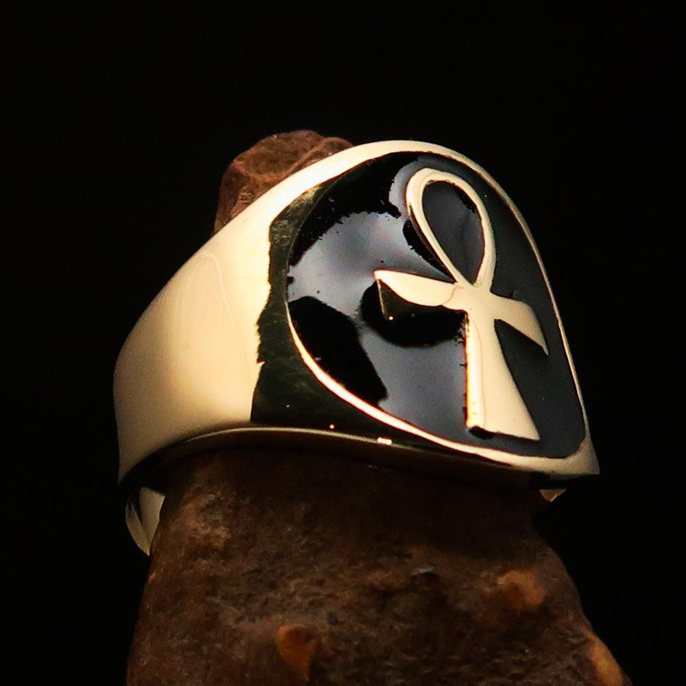 Bague Croix Ankh Egyptienne