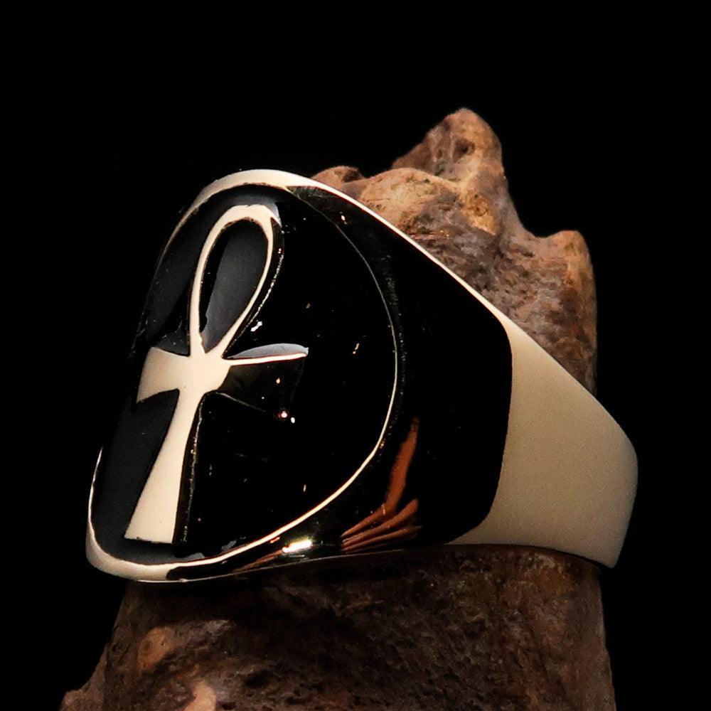 Bague Croix Ankh Egyptienne